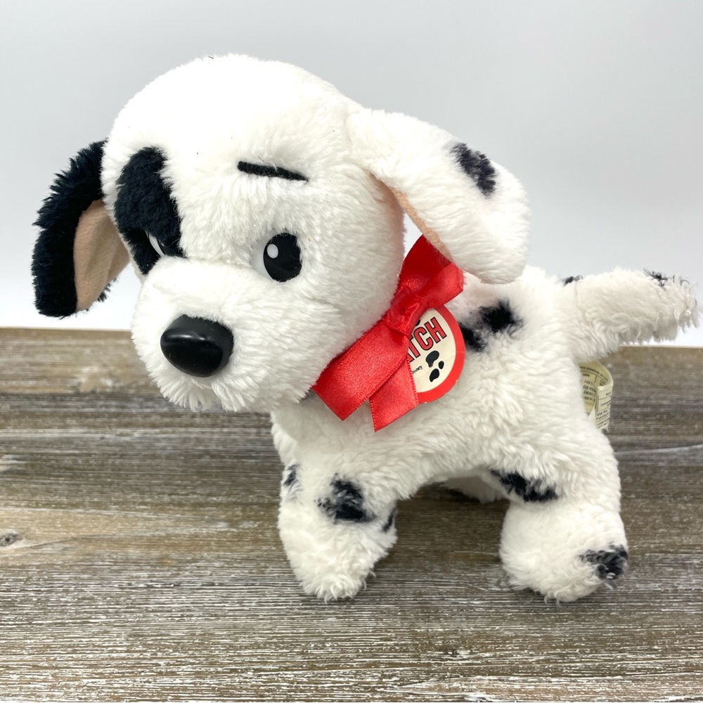 1991 Disney Patch Puppy Dog 101 Dalmatians Plush